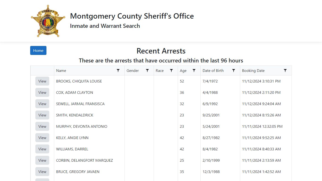 Montgomery County Sheriff's Office